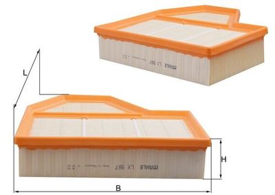 Воздушный фильтр KNECHT LX 987