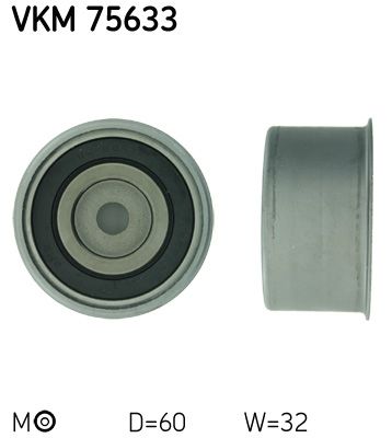 Натяжной ролик, ремень ГРМ SKF VKM 75633