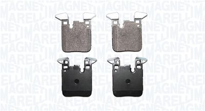 Bremžu uzliku kompl., Disku bremzes MAGNETI MARELLI 363916061283