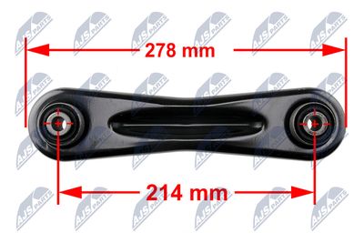 Neatkarīgās balstiekārtas svira, Riteņa piekare NTY ZWT-FR-010