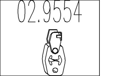 Буфер, глушитель MTS 02.9554