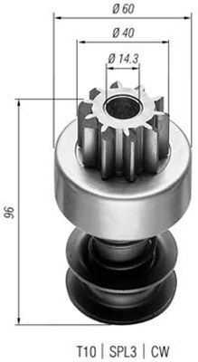 Zobrats, Starteris MAGNETI MARELLI 940113020018