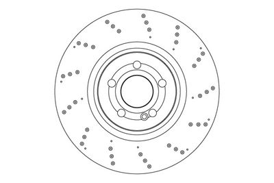 Тормозной диск TRW DF6946S
