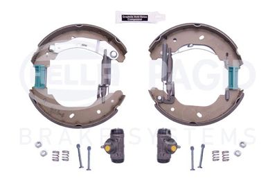 Bremžu loku komplekts HELLA PAGID 8DB 355 005-081