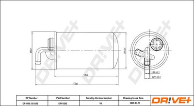 Degvielas filtrs Dr!ve+ DP1110.13.0252