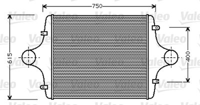 Интеркулер VALEO 818744