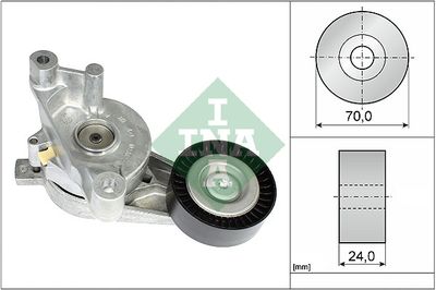 Siksnas spriegotājs, Ķīļsiksna Schaeffler INA 534 0059 10
