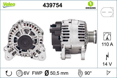 Генератор VALEO 439754