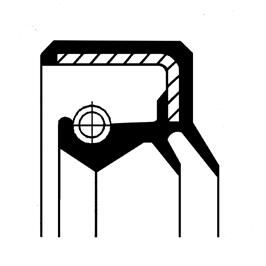 Уплотняющее кольцо, ступица колеса CORTECO 12013894B