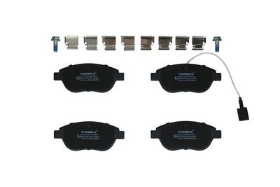 Комплект тормозных колодок, дисковый тормоз KAMOKA JQ1012934