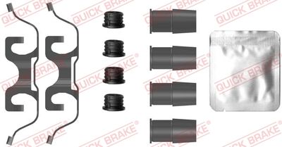Комплектующие, колодки дискового тормоза QUICK BRAKE 109-0085