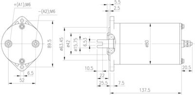 Elektromotors MAHLE MM 161