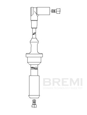 Augstsprieguma vads BREMI 6A12/53