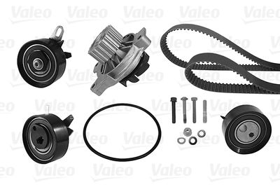 Водяной насос + комплект зубчатого ремня VALEO 614646