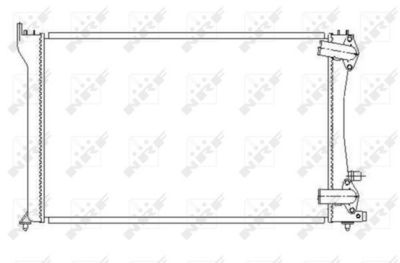 Radiators, Motora dzesēšanas sistēma NRF 58251