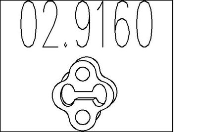 Triecienu slāpētājs, Izpūtējs MTS 02.9160