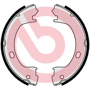 Bremžu loku kompl., Stāvbremze BREMBO S 11 510