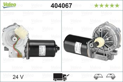Stikla tīrītāju motors VALEO 404067