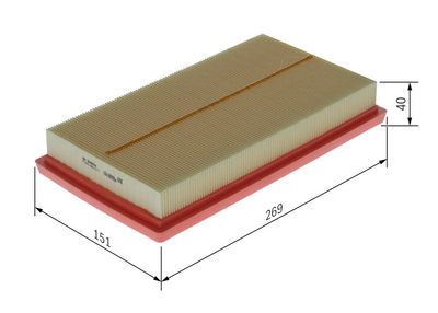 Воздушный фильтр BOSCH F 026 400 674