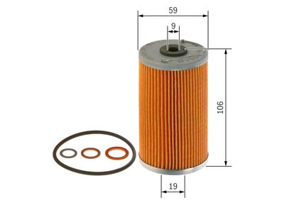 Eļļas filtrs BOSCH 1457429606