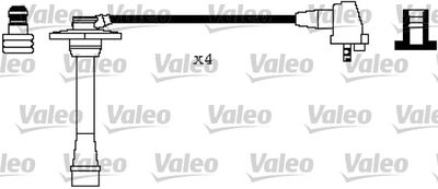 Augstsprieguma vadu komplekts VALEO 346107