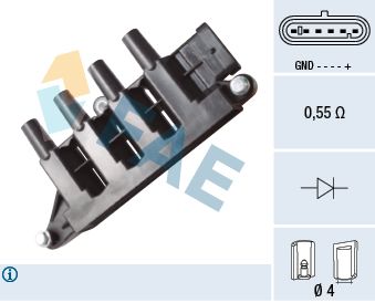 Aizdedzes spole FAE 80340