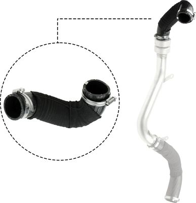 Pūtes sistēmas gaisa caurule GATES 09-0644