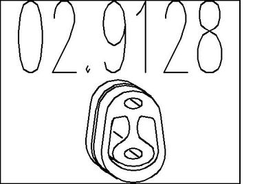 Буфер, глушитель MTS 02.9128