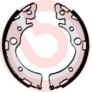 Bremžu loku komplekts BREMBO S 28 509