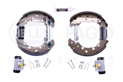 Bremžu loku komplekts HELLA PAGID 8DB 355 004-841
