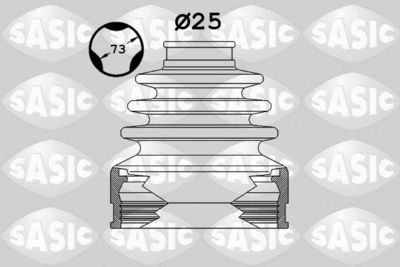 Комплект пыльника, приводной вал SASIC 1906083