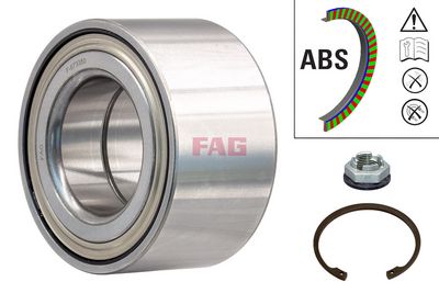 Комплект подшипника ступицы колеса Schaeffler FAG 713 6971 60