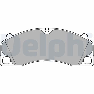 Bremžu uzliku kompl., Disku bremzes DELPHI LP2500
