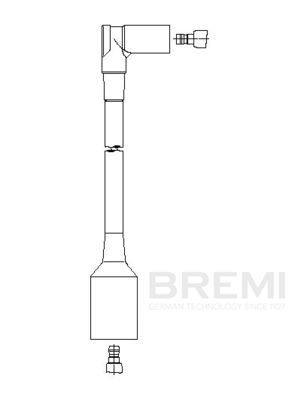 Augstsprieguma vads BREMI 6A11E43