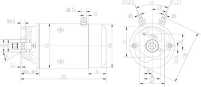 Elektromotors MAHLE MM 336