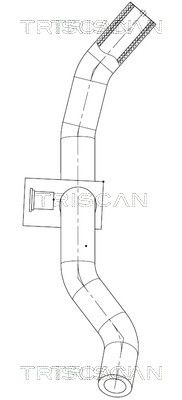Гидравлический шланг, рулевое управление TRISCAN 8516 11016