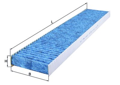 Фильтр, воздух во внутренном пространстве MAHLE LAO 226