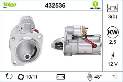 Starteris VALEO 432536