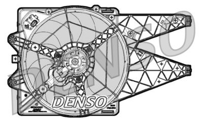Ventilators, Motora dzesēšanas sistēma DENSO DER09066