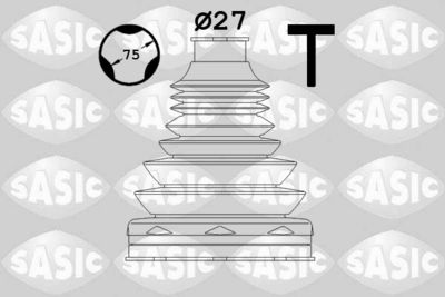 Комплект пыльника, приводной вал SASIC 1906123
