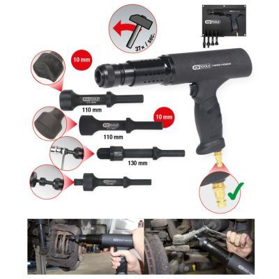 KS TOOLS 5153880 Atskaldāmā āmura komplekts