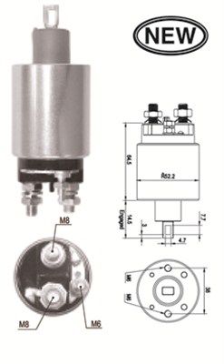 Ievilcējrelejs, Starteris MAGNETI MARELLI 940113050559