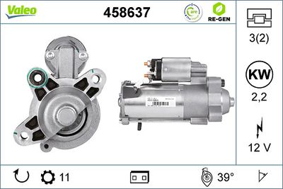Starteris VALEO 458637