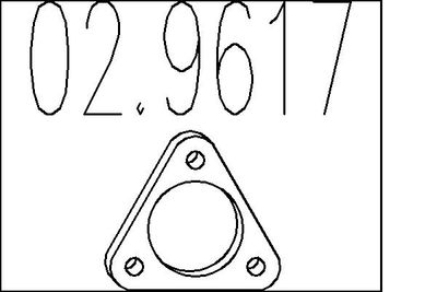 Blīve, Izplūdes caurule MTS 02.9617