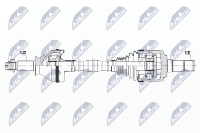 Приводной вал NTY NPW-MA-005