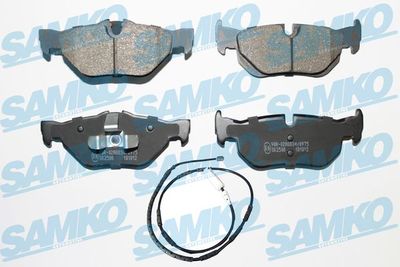 Комплект тормозных колодок, дисковый тормоз SAMKO 5SP1876B