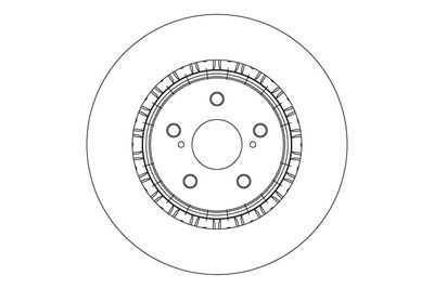 Bremžu diski TRW DF6858S