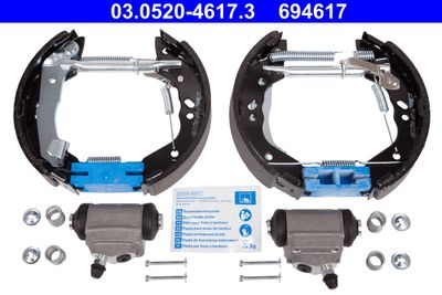 Bremžu loku komplekts ATE 03.0520-4617.3