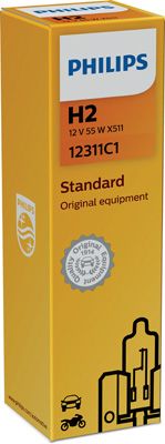 Kvēlspuldze, Tālās gaismas lukturis PHILIPS 12311C1