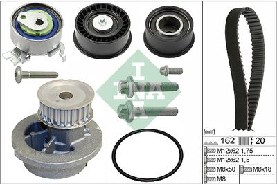 Ūdenssūknis + Zobsiksnas komplekts Schaeffler INA 530 0443 30